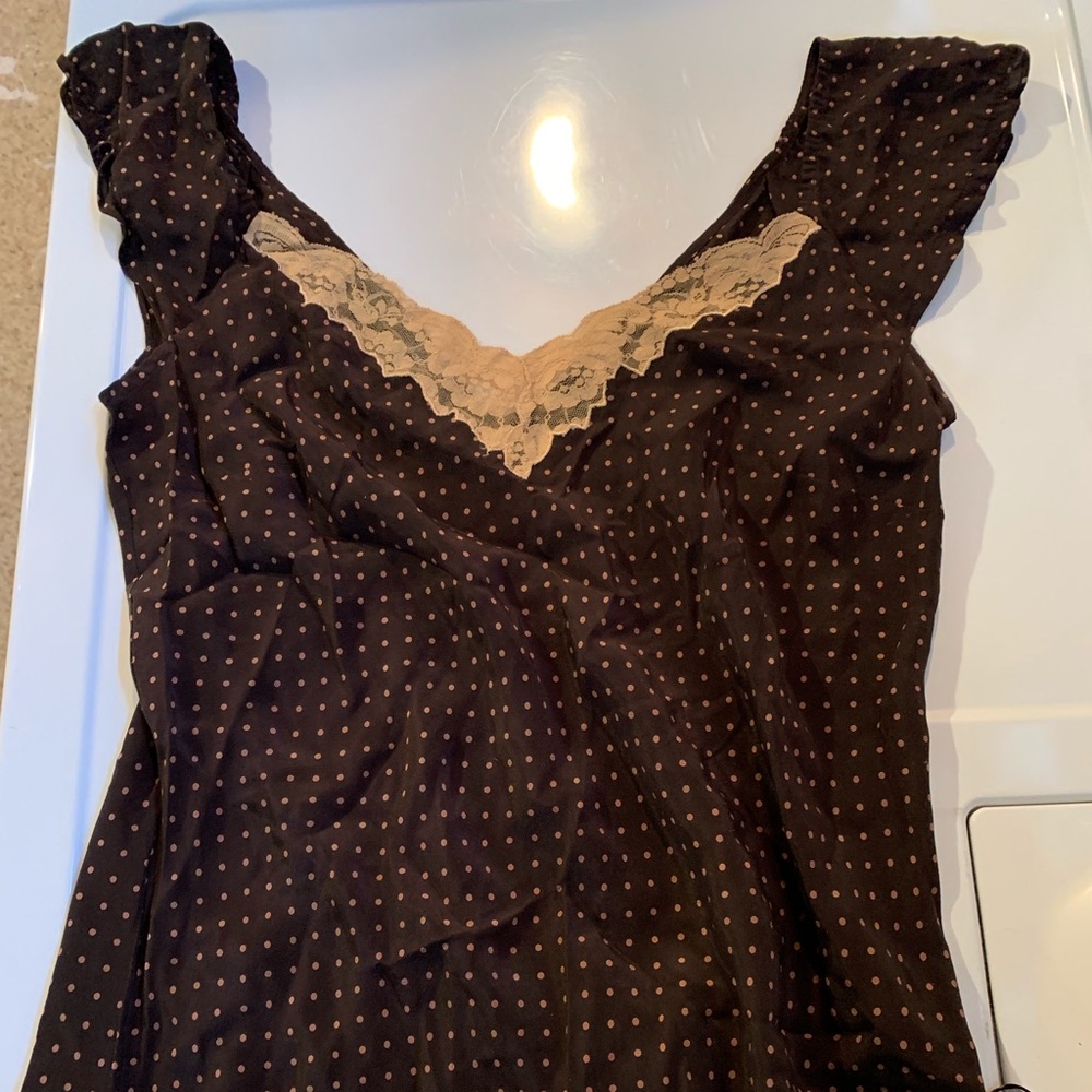 BCBC silk tank and skirt set